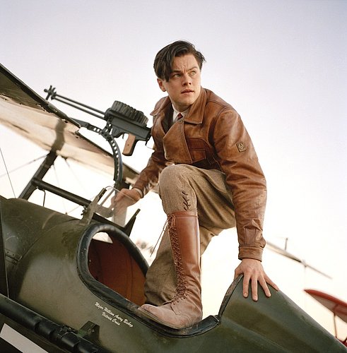 Leonardo DiCaprio as Howard Hughes in The Aviator (2004).